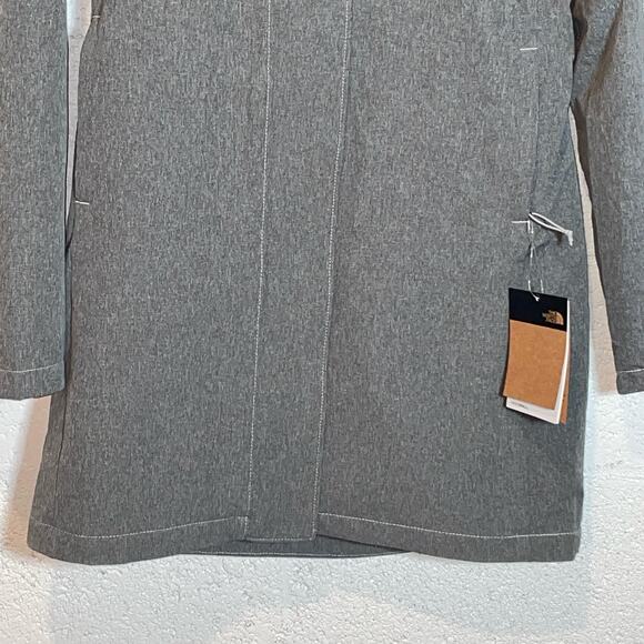 THE NORTH FACE Women's Shelbe Raschel Hooded Parka Grey, Small - Picture 3 of 13